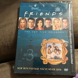 NIB the Best of Friends Season 3 DVD with footage you've never see top episodes